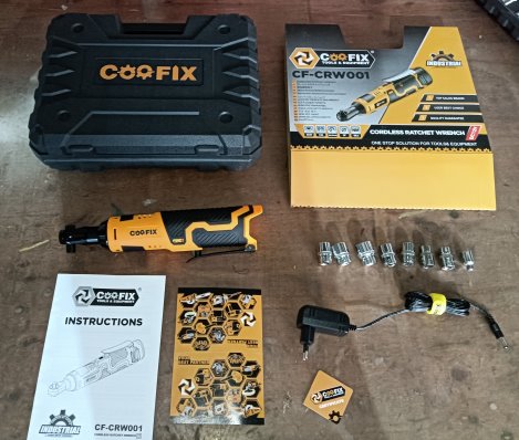 Cordless Electric Ratchet Wrench COOFIX